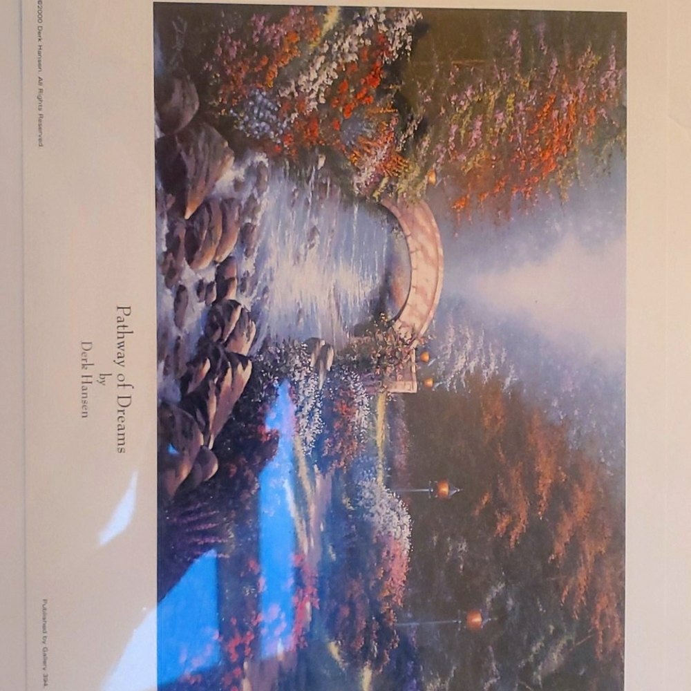 Pathway of dreams print by Derk Hansen